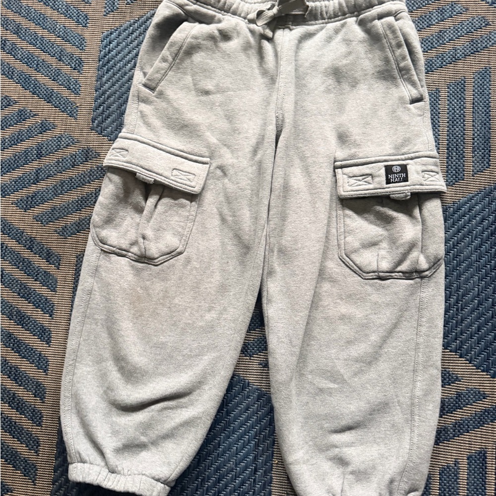 Ninth Hall Zumiez Gray Kids Cargo Sweatpants